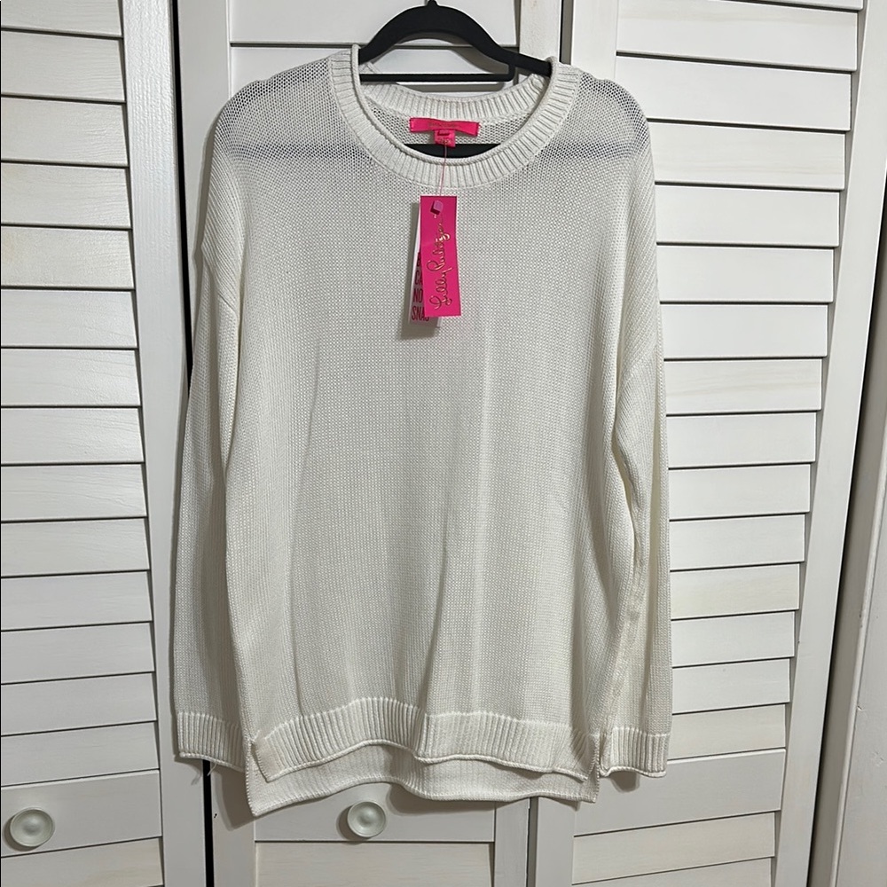 White Knit Sweater